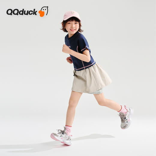 【两件套】【120-165】【可可鸭】女童夏季短袖套装 商品图1