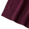 【积分换购不退货】伊芙丽紫红色针织披肩1BB1W0231 商品缩略图4