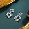 子佩集【花漾觉醒】银S925耳环【Z23081HPQ】时尚太阳花2601 商品缩略图0