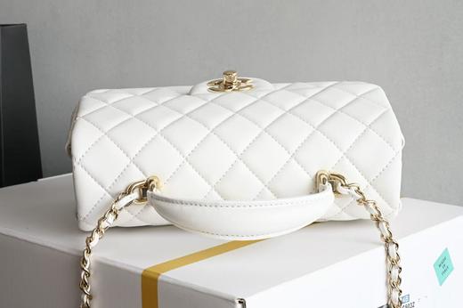 香奈儿 手柄 cf 羊皮 大mini 白色（LZ ） 商品图4