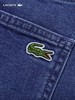 【9.5折】5楼法国鳄鱼LACOSTE女装26春夏新款简约百搭直筒牛仔裤|HF0683-98-3GF吊牌1490折后价1416 商品缩略图2