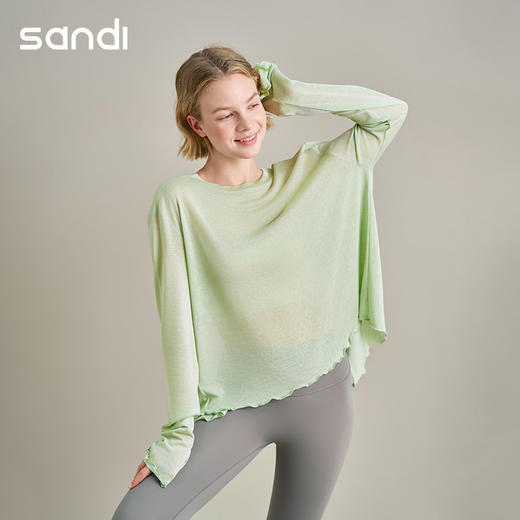 ST26030sandi长袖罩衫 商品图3