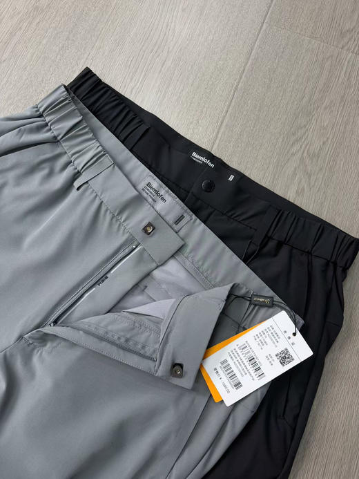 原单正品比音勒芬春夏薄款运动户外运动长裤，（代工厂直发，非质量问题只换不退）
颜色：黑色 灰色
尺码：30、31、32、34、36、38 商品图2