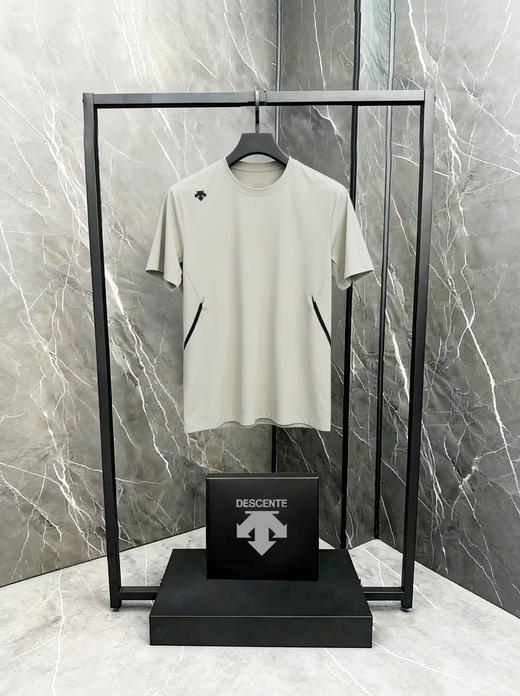 F032323夏季新款定织定细腻棉感染亲肤不闷汗休闲短袖T恤 商品图5