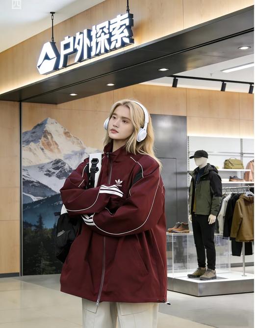 F032374短款版型早春松弛感甜酷miu系风叠穿外套夹克 商品图6