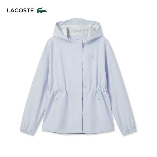 【9.5折】5楼法国鳄鱼LACOSTE法国鳄鱼女装26春夏新款时尚收腰防泼水夹克外套|BF0661-98-J2G吊牌价2990折后价2841 商品图1