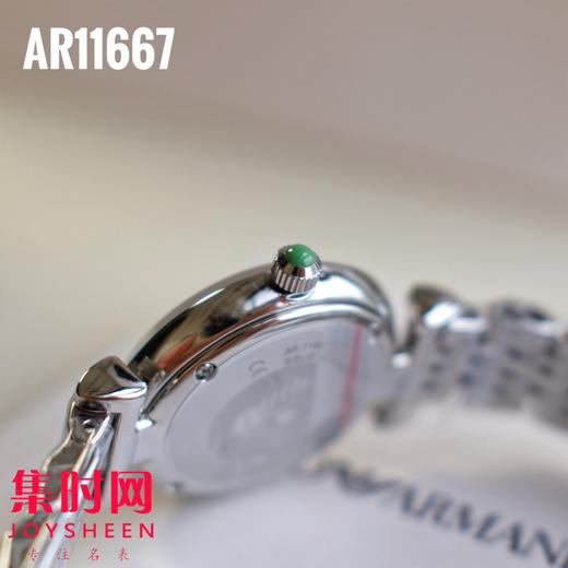 原单阿玛尼AR11667 女士腕表｜表径28mm 浅绿秘境，腕间的“小家碧玉”美学 商品图5