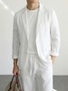 春日松弛感【100%亚麻】男款休闲西服外套，天然亚麻材质 ，透气不闷汗~ 商品缩略图0