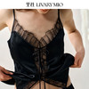 Livary Mio/里性 曼舞性感风女士蕾丝吊带睡衣透视网纱家居服套装 商品缩略图4