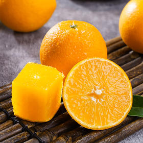 伦晚脐橙 皮薄肉厚 纯甜多汁 果型饱满