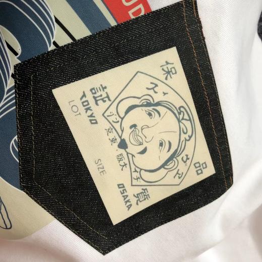 F032346新品佛头钓鱼翁口袋印花休闲宽松短袖T恤 商品图9
