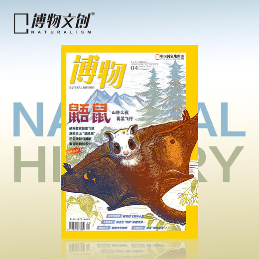 博物杂志 2026年4月刊 鼯鼠
封面故事 翼装飞行鼻祖 商品图0