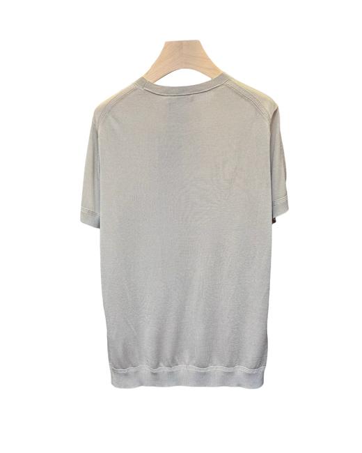 男款刺绣短袖针织衫ju015 商品图2