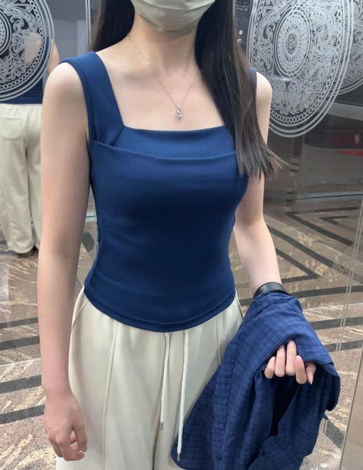 <曾小咸推荐> 韩系宽肩带吊带背心 日常79/件 活动价49/件！【预售款，预计3-15天发货】 商品图6