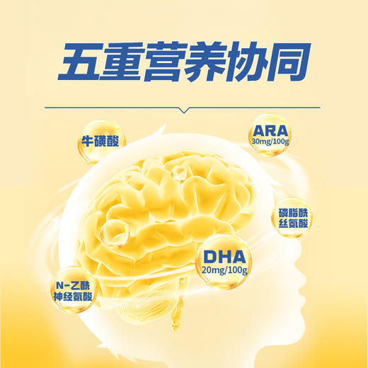 【贝因美】健学力学生营养奶粉400g 新升级 条装 五重脑力营养 商品图1
