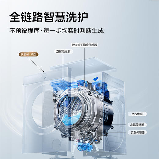 TCL小黄人·大眼萌超级筒T7R 10公斤DD直驱变频滚筒 G100T7R-DI 商品图3