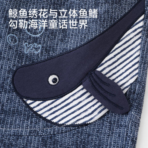 【商场同款】英氏男童短裤夏新款外穿休闲裤透气薄款男宝裤 商品图3