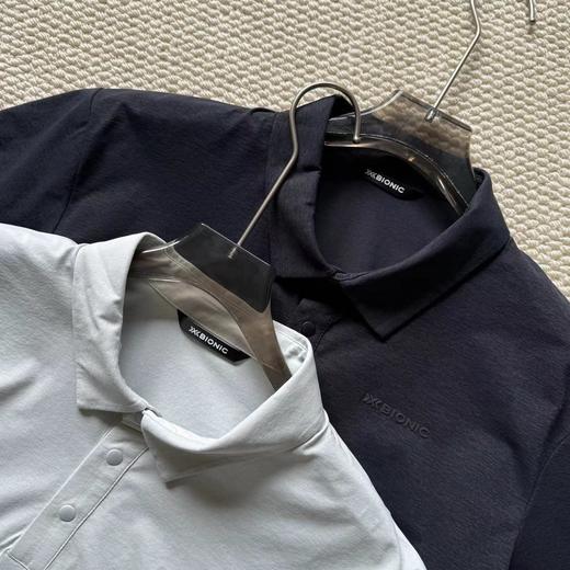 F032377一片式剪裁棉感小珠地速干POLO衫短袖T恤 商品图4