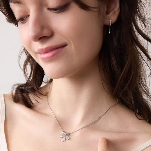 ARSIS｜印记系列 星月微光项链 商品图4