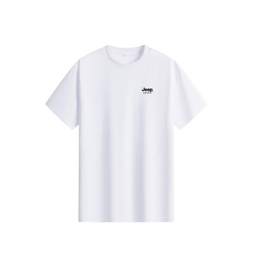 男女同款【JEEP SPIRIT莱赛尔天丝T恤3535款-凉感抑菌驱蚊】50支纱罗马布 丝光工艺 不缩水不变形 冰凉感 10A级抗菌、驱蚊、消臭、防螨 商品图5