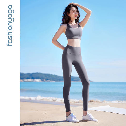 FC10967（无尴尬线）凡圣瑜伽基础裸感蜜桃臀九分裤 商品图13