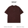 SDSA男装2026新款高贵轻奢老钱风纯色polo领短袖T恤百搭时尚上衣 商品缩略图0