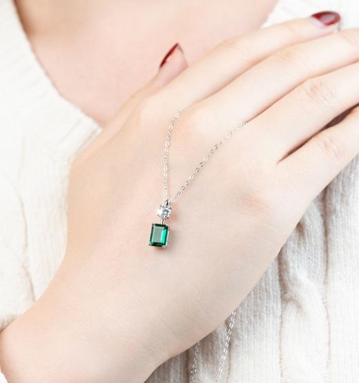 祖母绿【任2件-20】G.C珠宝 合成祖母绿 培育宝石首饰系列 礼盒装 商品图8