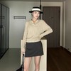 【3-5天发货】春夏打底衫 老钱风拉夫绞花polo领针织衫 商品缩略图3
