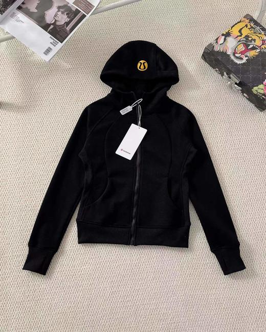 F032354修身版型休闲舒适春季新款拉链连帽女士卫衣外套 商品图11