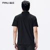 PINLI品立2026夏季新款拉链领纯色百搭短袖10A抗菌凉感polo衫上衣GD262112050 商品缩略图2