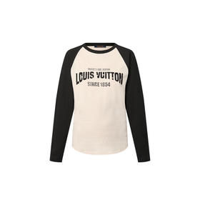 L-T 拼色插肩长袖T恤