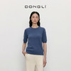 东黎 • 山羊绒女士春秋圆领经典基础百搭短袖 270 商品缩略图4