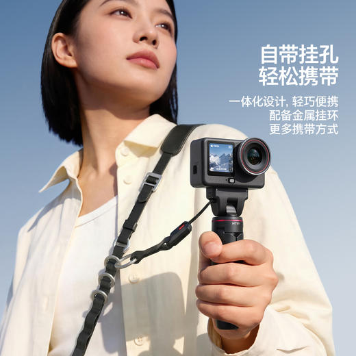 Ulanzi优篮子MT99迷你磁吸快拆自拍杆适用DJI大疆Action 6/Nano运动相机手持延长杆桌面三脚架Vlog自拍摄支架 商品图3
