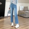 【春日蓝调】标杆9分裤！2026春夏刚需修腿好版型四面弹牛仔裤女窄直筒法棍裤！ 商品缩略图0