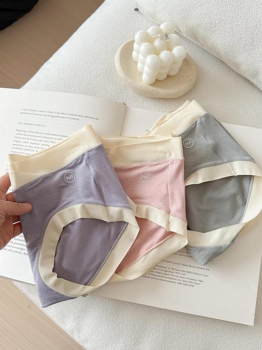 品牌直发!正品保证【猫人7A抗菌棉质女士内裤】长绒棉面料，高弹柔软、软糯亲肤、轻盈透气,贴身穿裸感零负担 商品图1