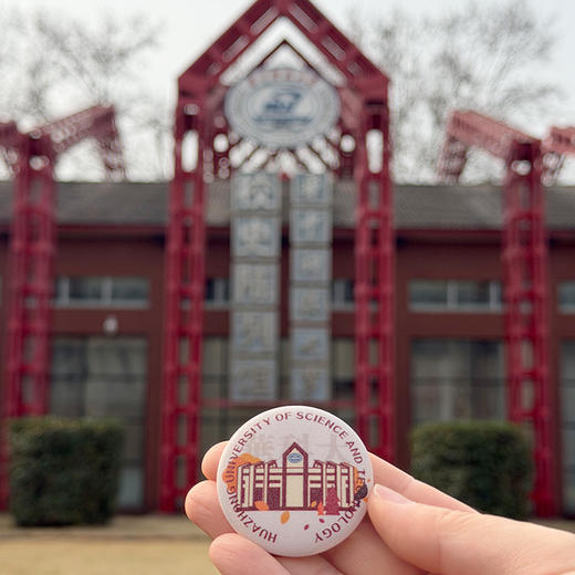 华科大校园风景吧唧套盒 商品图4