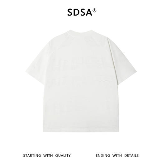 68628SDSA男装2026新款高贵轻奢潮牌纯色透气圆领短袖T恤休闲百搭上衣 商品图4