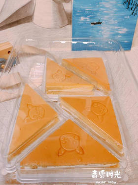 青雪三角奶油蛋糕