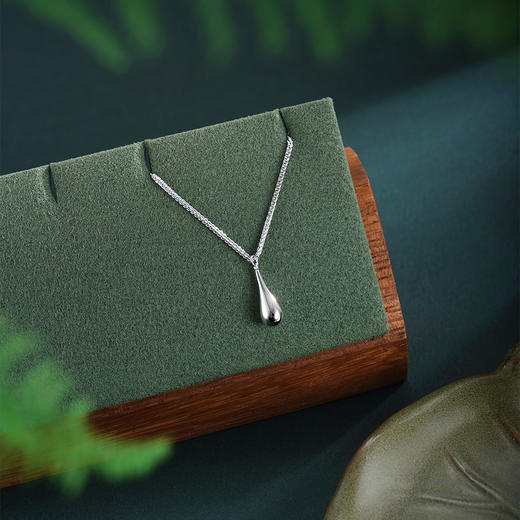 子佩集【流连微光】银S925套链【V04603HPQ】项链时尚水滴2601 商品图1