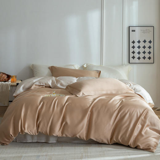 【品牌直发】加倍生活 A类60支进口兰精天丝四件套-薄暮系列 12色可选 商品图4