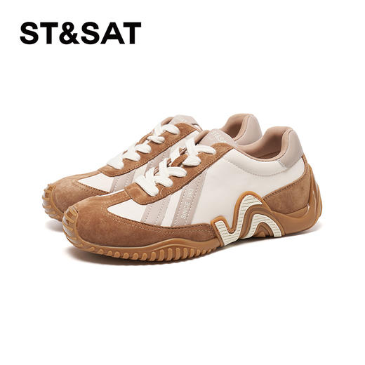 星期六26春新款时尚撞色复古潮流德训鞋SSE1112464 商品图2