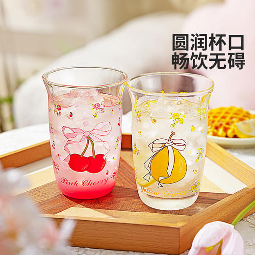 摩登主妇高硼硅玻璃杯咖啡杯女高颜值杯子家用喝水杯牛奶杯啤酒杯 商品图1