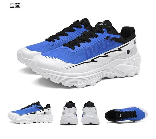 外贸单六色男女户外休闲鞋 防滑厚底运动鞋 四季透气徒步步行鞋 商品图2