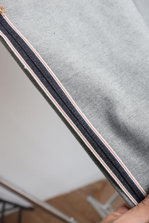 春夏款 P.R.D 赤耳半脱浆宽松直筒版 牛仔长裤 NZK262 商品图6