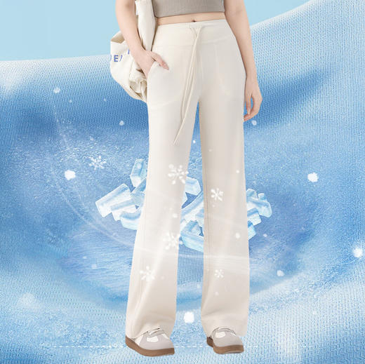 Confident Goose 莱赛尔平衡直筒裤 修饰腿型瘦瘦裤 柔滑亲肤 吸湿透气 4色可选 商品图4