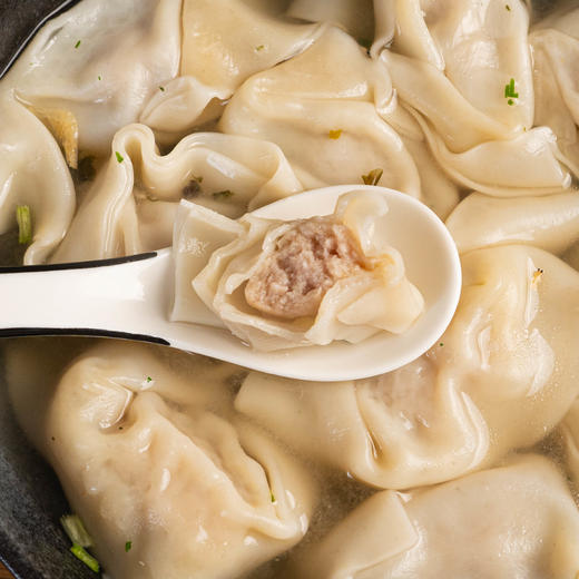 私房刀鱼馄饨/馄饨馅丨时令美食，鲜掉眉毛的野生刀鱼馄饨，手工现包，喜欢动手也可以购买馄饨馅，赠送馄饨皮、鱼骨原汤⭐顺丰快递⭐ 商品图2