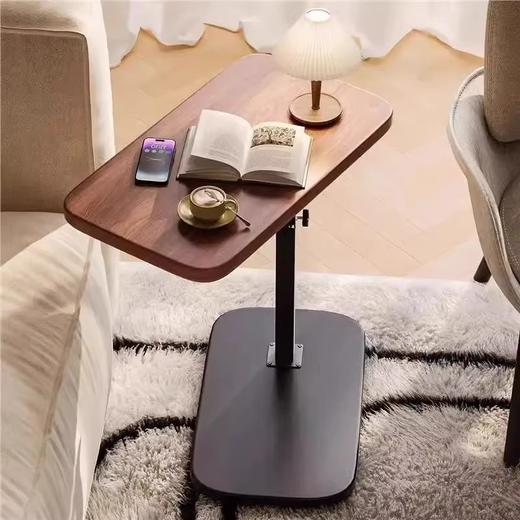 【桌面旋转升降折叠桌】可折叠升降床边桌沙发边几家用茶几小桌子床头小桌板学生宿舍学习 商品图1