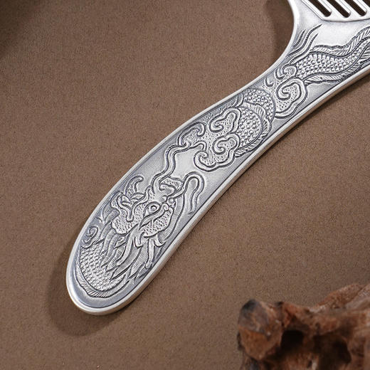 子佩集【云龙丹凤】银S999梳子【YH06402001-3】龙凤2601 商品图2