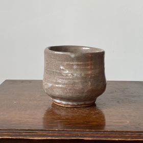 【苏州】日本中古粗陶手作器皿 带签章 X1508