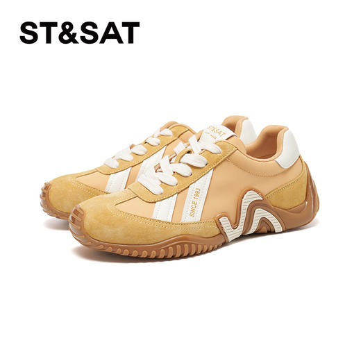 星期六26春新款时尚撞色复古潮流德训鞋SSE1112464 商品图5